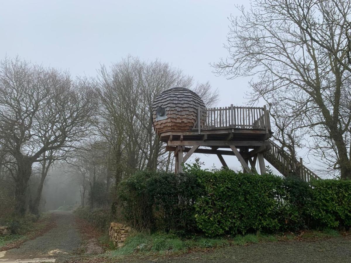 La Ville Es Renais - Ferme Et Maison D'Hotes Insolite Erquy Buitenkant foto