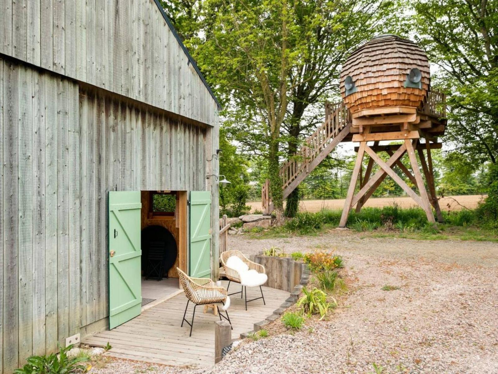 La Ville Es Renais - Ferme Et Maison D'Hotes Insolite Erquy Buitenkant foto