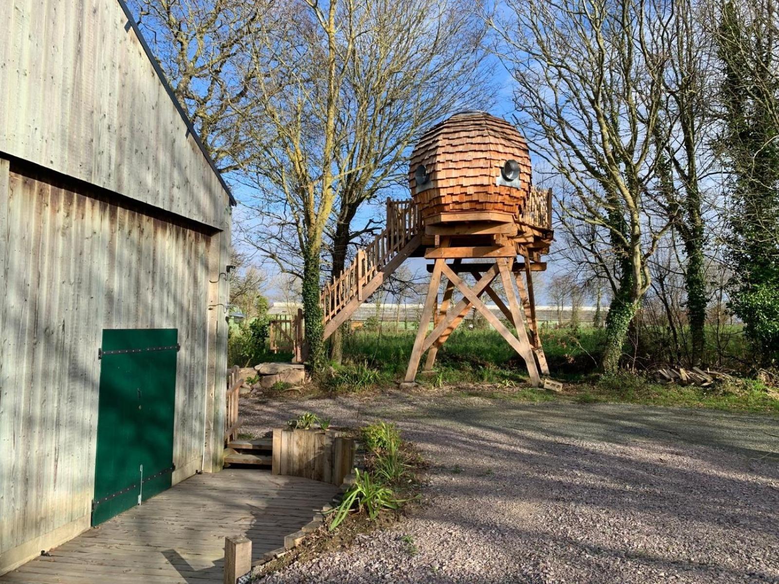 La Ville Es Renais - Ferme Et Maison D'Hotes Insolite Erquy Buitenkant foto
