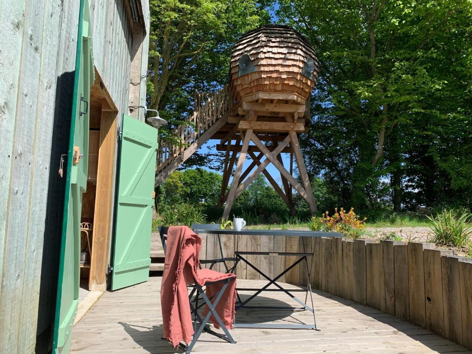 La Ville Es Renais - Ferme Et Maison D'Hotes Insolite Erquy Buitenkant foto